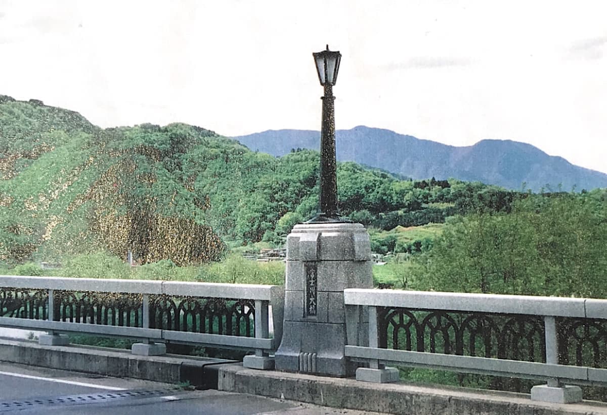 富士川大橋　親柱